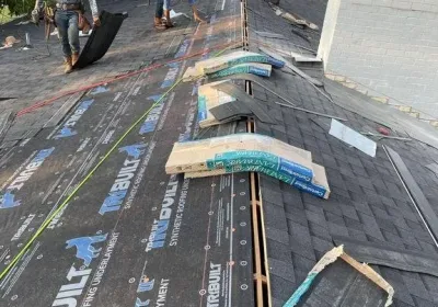 Roof replacement job No BS Roofing