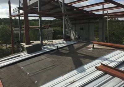 Metal building construction