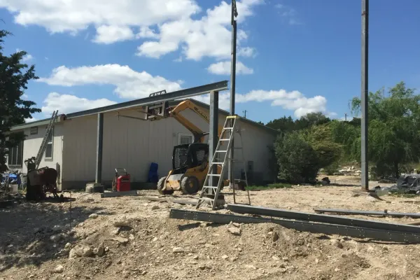 LVP flooring installation Texas Hill Country