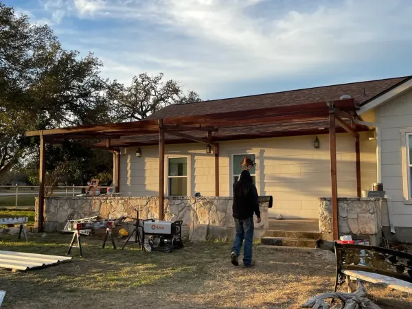 Home mid tearoff roof replacement process